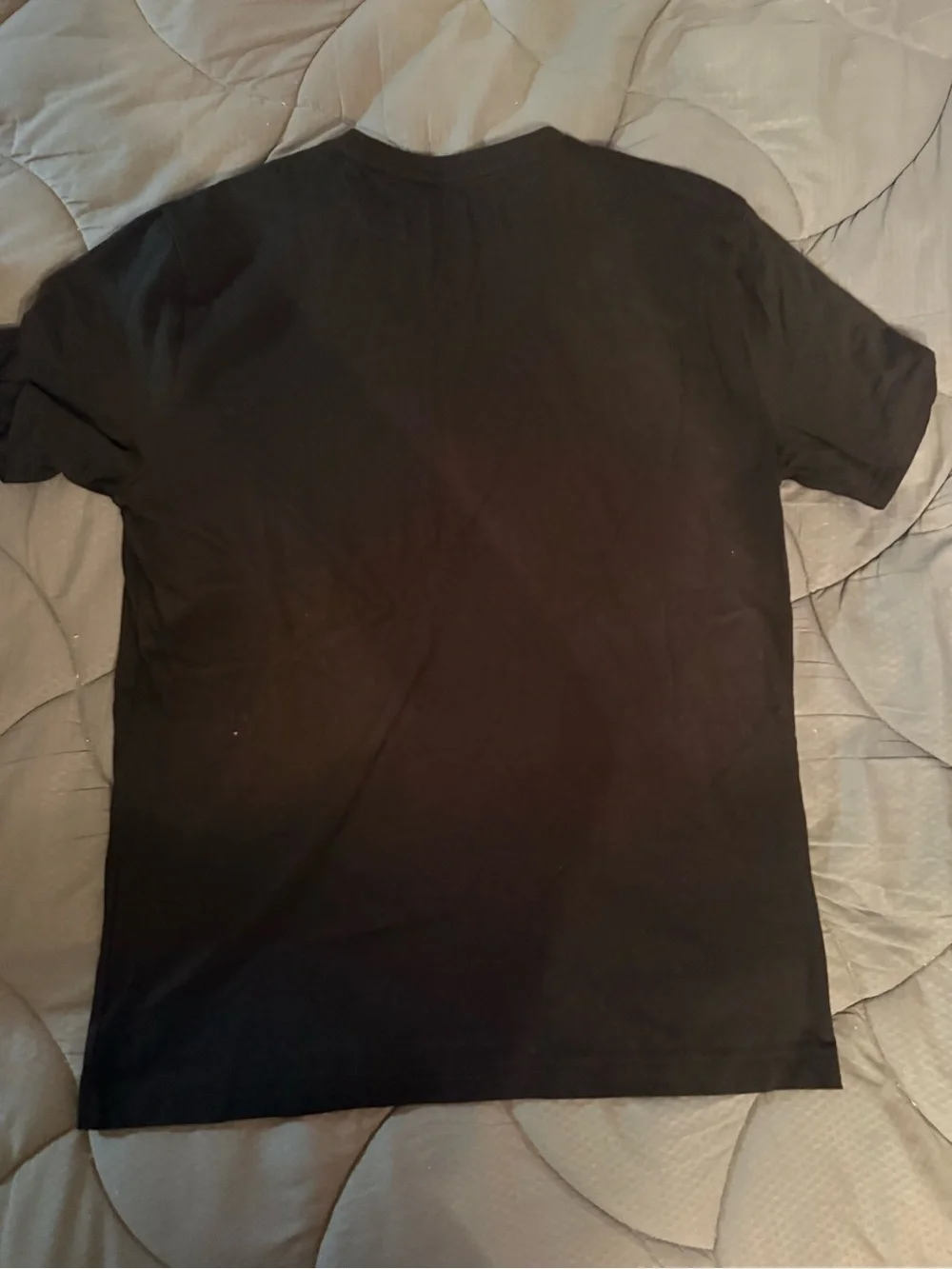 Banana Republic Black Tee with Multicolor Logo